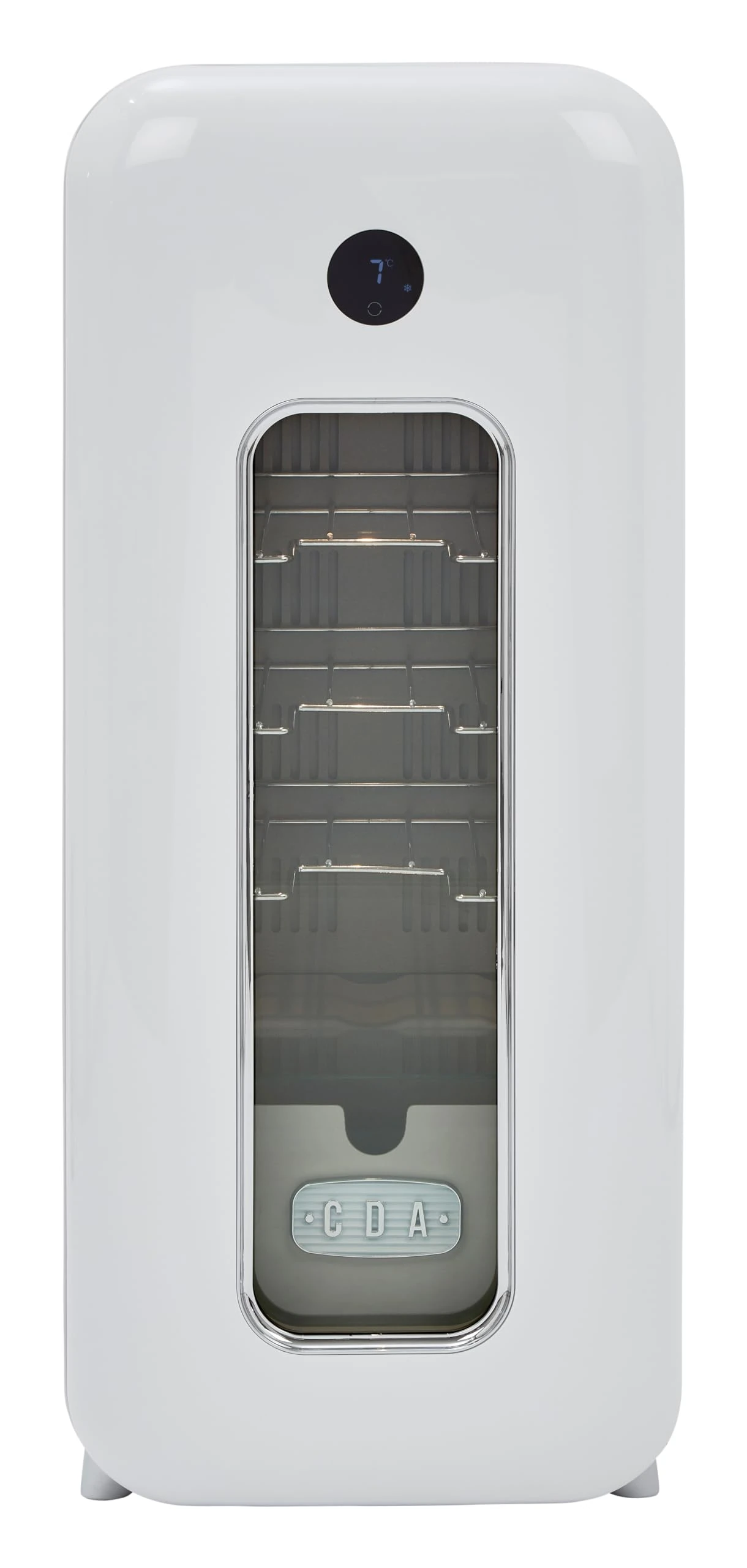 Retro freestanding drinks cooler with built in wireless phone charger - Cotton 5055833408122