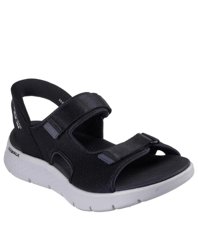 Skechers Men's GO WALK FLEX SANDAL EASY ENTRY - Black, 9