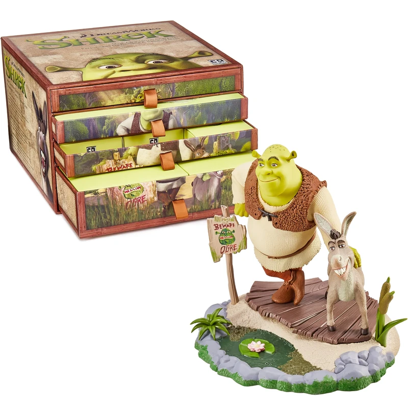 CC Countdown Characters 2024 Shrek Collectible Figure - Official Shrek Merchandise - Buildable Advent Calendar Statue