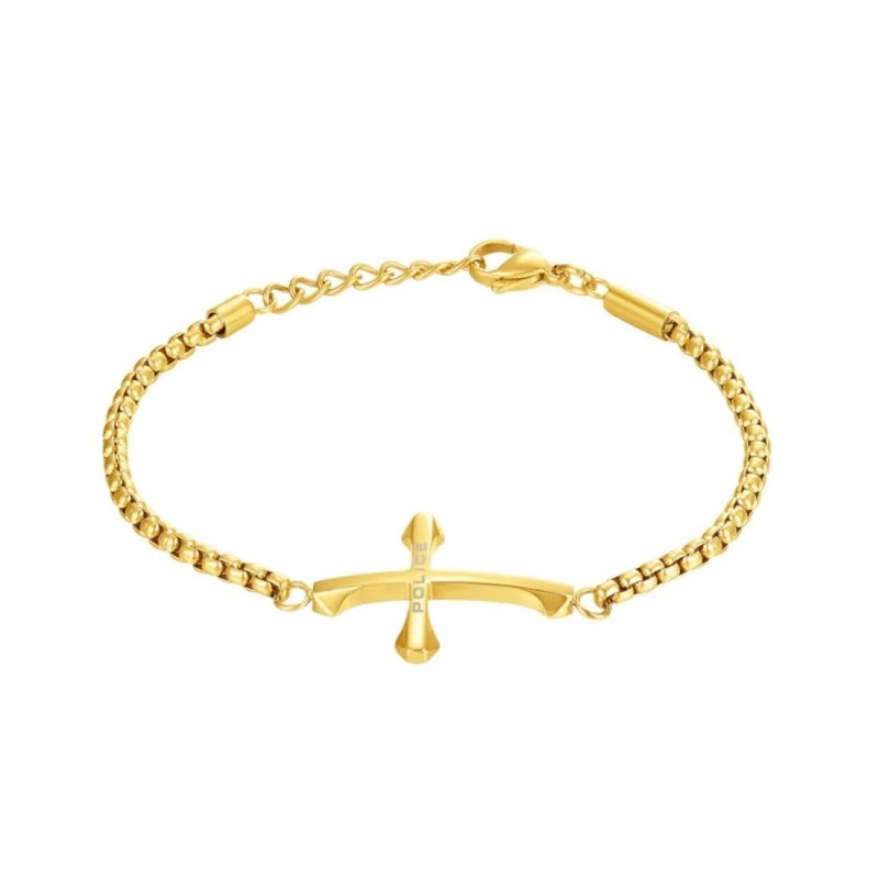 Die - Cut Gold Bracelet - Gold