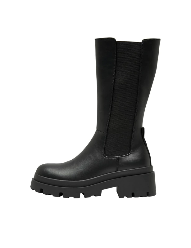 ONLY ONLDOJA-5 PU LONG BOOT, Boots, Black,
