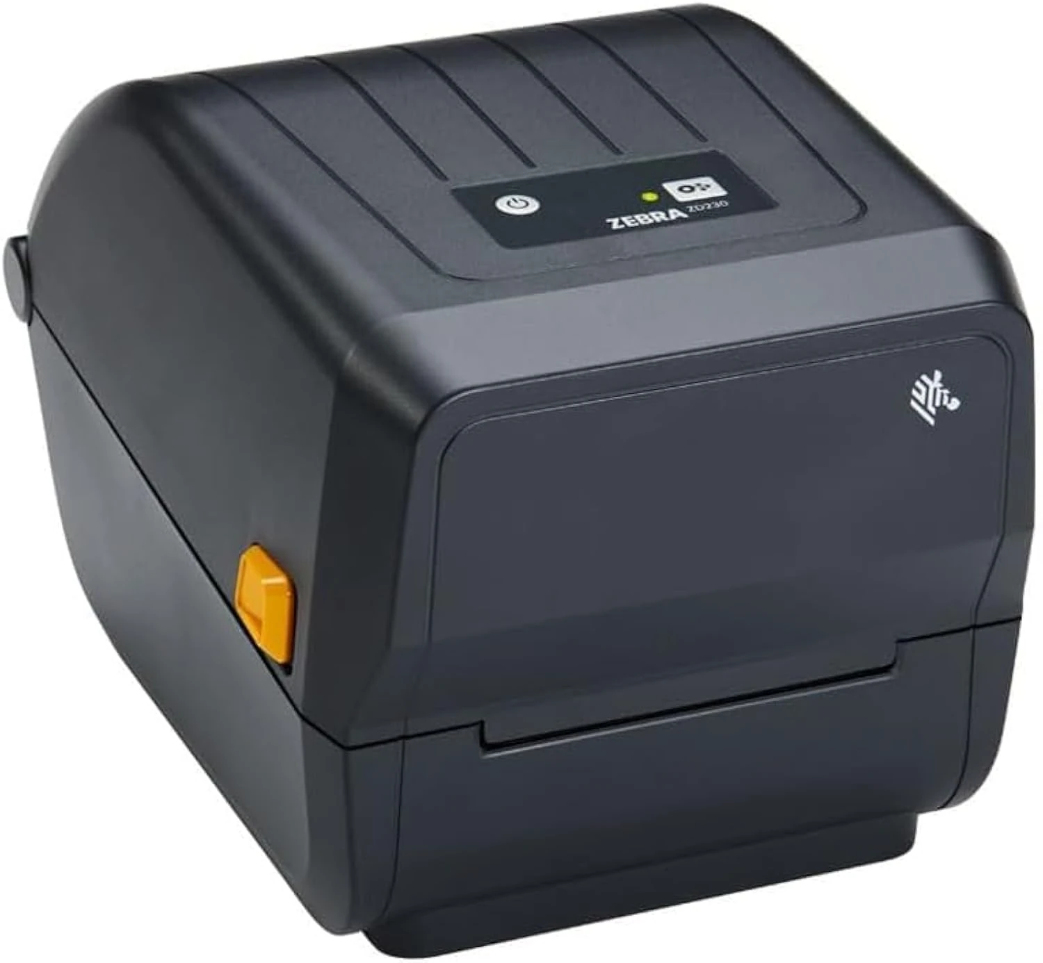 Zebra Technologies - ZD230, 4" Thermal Transfer Desktop Printer - 203dpi, EZPL - USB and Ethernet Connectivity - For Logistics, Light Manufacturing, Retail and Healthcare Applications