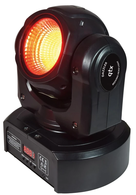 QTX | Dazzler : 80W Powerful LED Moving Head with COB RGBWA LED