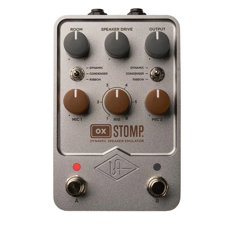 Universal Audio OX Stomp Dynamic Speaker Emulator - Guitar Effects