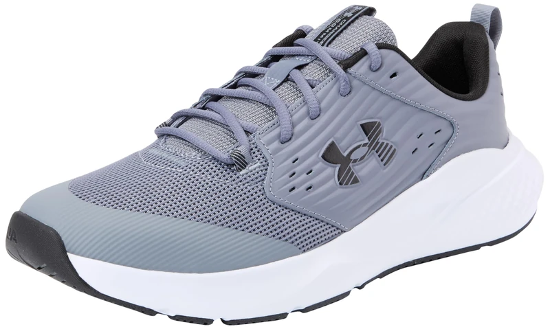 Under Armour Men's UA Charged Commit TR 4, Running Shoes for Stability and Traction, Cushioned Men's Trainers, Gym Trainers with Breathable Mesh