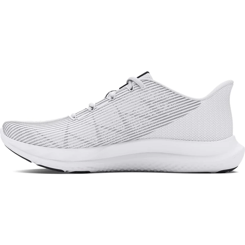 Under Armour Mens Ua Charged Speed Swift Running Shoe, White Mod Gray Black, 9.5 UK