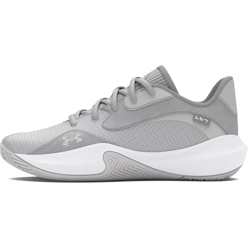 Under Armour Unisex UA Lockdown 7 Low, Low-Cut Basketball Shoes, Unisex Trainers for Women and Men, Sneakers with EVA Midsole