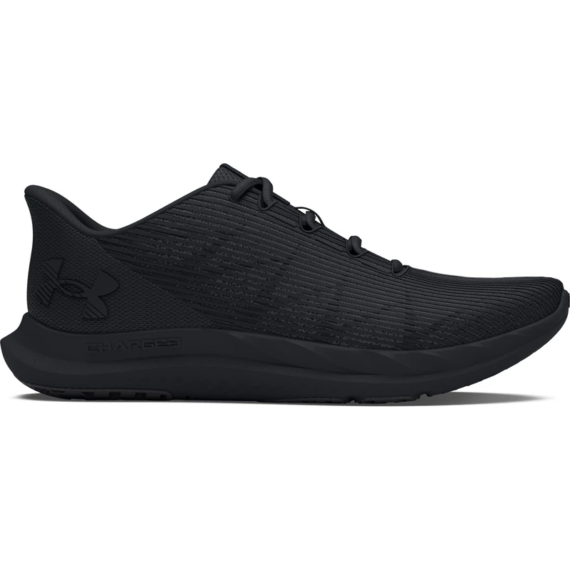 Under Armour Women's UA W Charged Speed Swift Running Shoe, Black/Black/Black, 3.5 UK