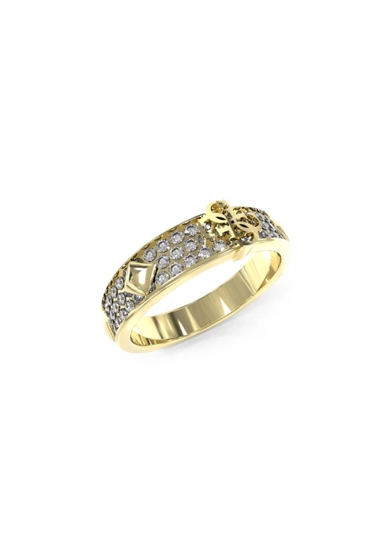GUESS Ring Jewellery JUBR03285JWYG52 Brand, one size, Metal, No Gemstone