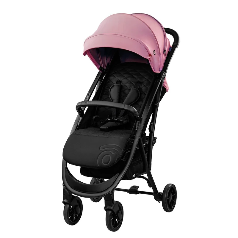 ASALVO Pushchair Model Cotton 2 Pink Ballet - Image 1