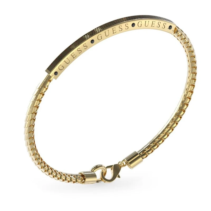 GUESS Jewellery Man Bracelet JUXB03213JWYGBKS Brand, one size, Non-Precious Metal, No Gemstone