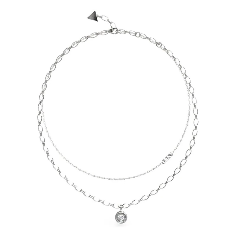 Guess Necklace Jewellery JUBN03395JWRHT-U Brand, one size, Metal, No Gemstone - Image 1