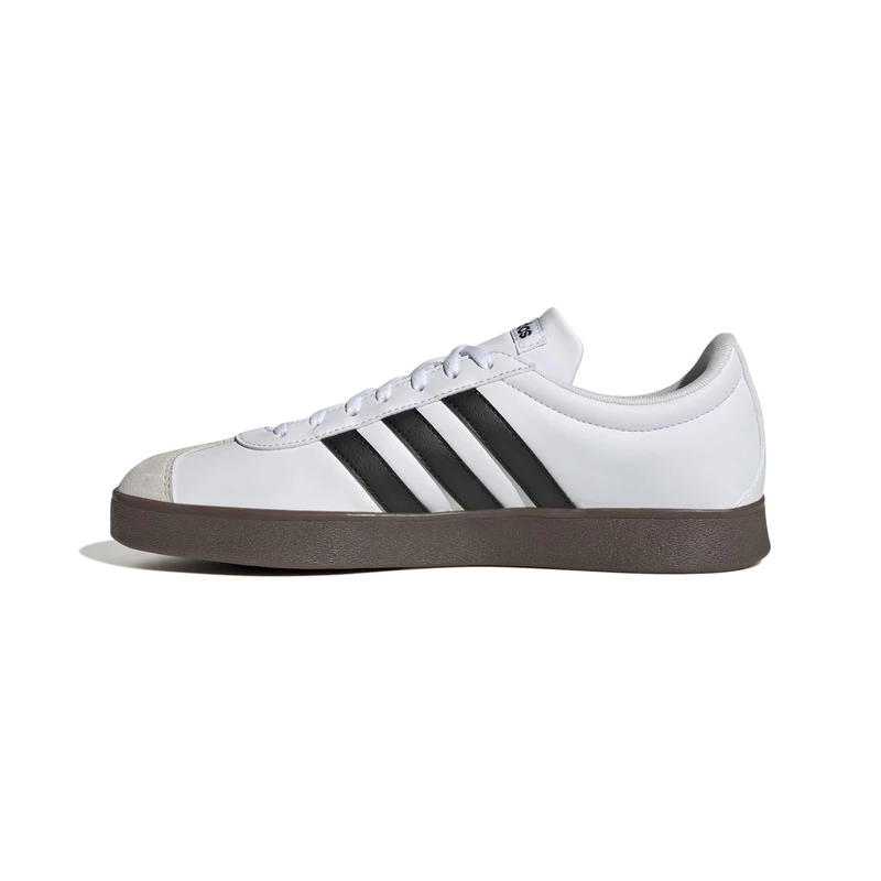adidas VL Court Base Shoes Mens Trainers White/Black 10 UK