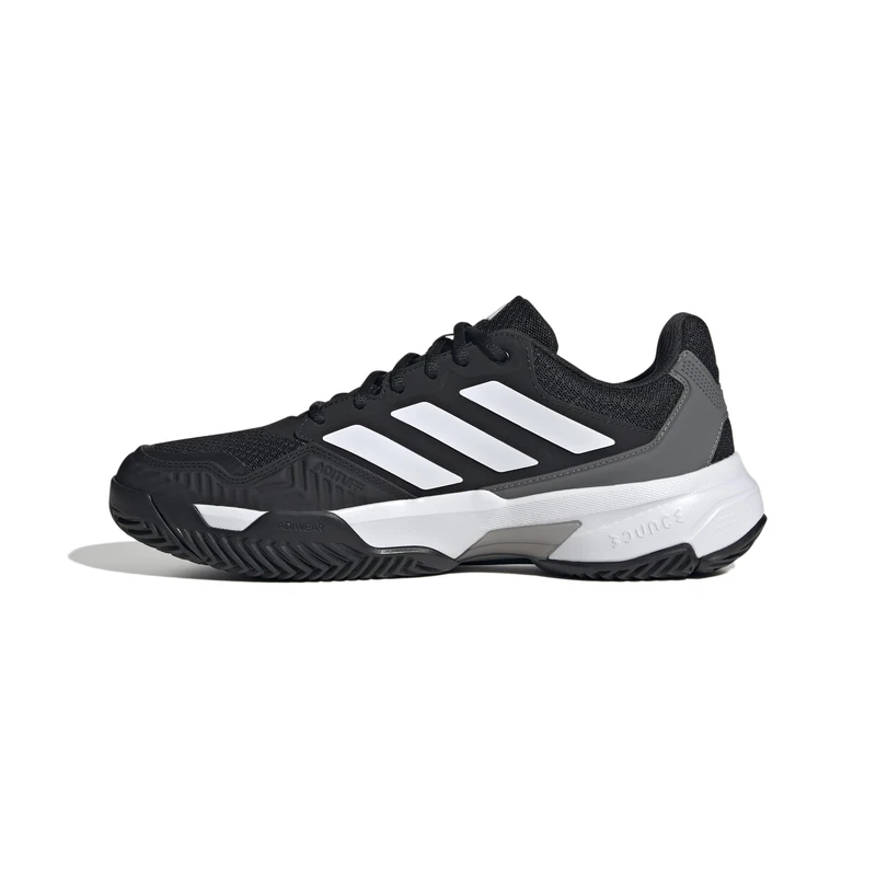 adidas Men's Courtjam Control 3 Tennis Shoes, core Black/FTWR White/Grey Four, 6 UK