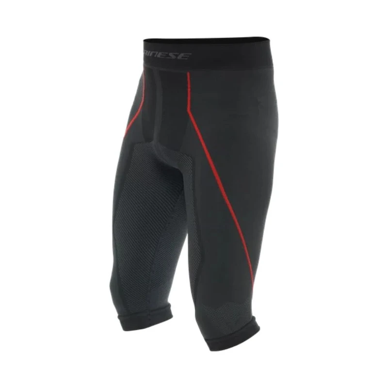 DAINESE, MEN'S 3/4 SKI THERMAL UNDERPANTS, BLACK/RED, XL/X