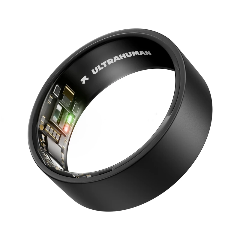 ULTRAHUMAN Ring AIR - Matte Grey - Size 11 - Smart Ring | No Monthly Subscription | Size First with Sizing Kit | Sleep Tracking Wearable - Heart Rate - Fitness Tracker