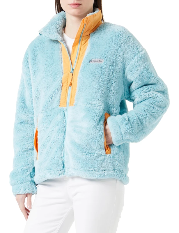 Columbia Sweater Boundless Discovery™ Sherpa FZ Green XL Women, green, XL - Image 1