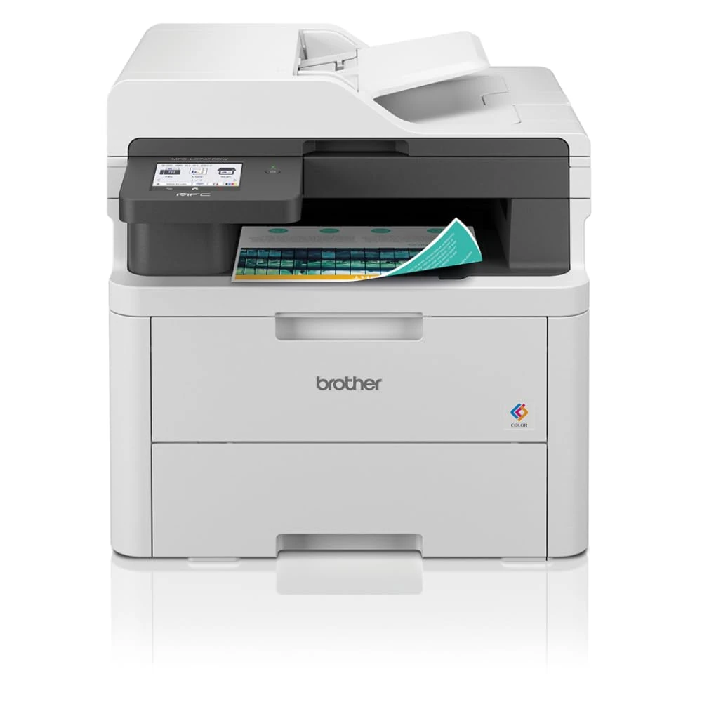 Brother MFC-L3740CDW All-in-one Colour Wireless LED Printer |Print, copy, scan & fax |USB 2.0 |A4|UK Plug