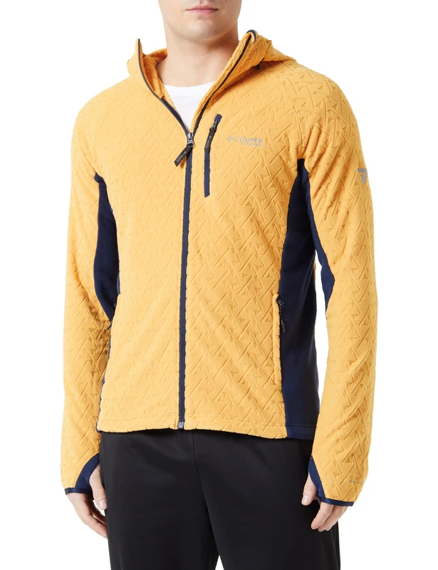 Columbia Sweatshirt Titan Pass™ 3.0 Hooded Fleece Yellow XL Men, lemon tree, XL