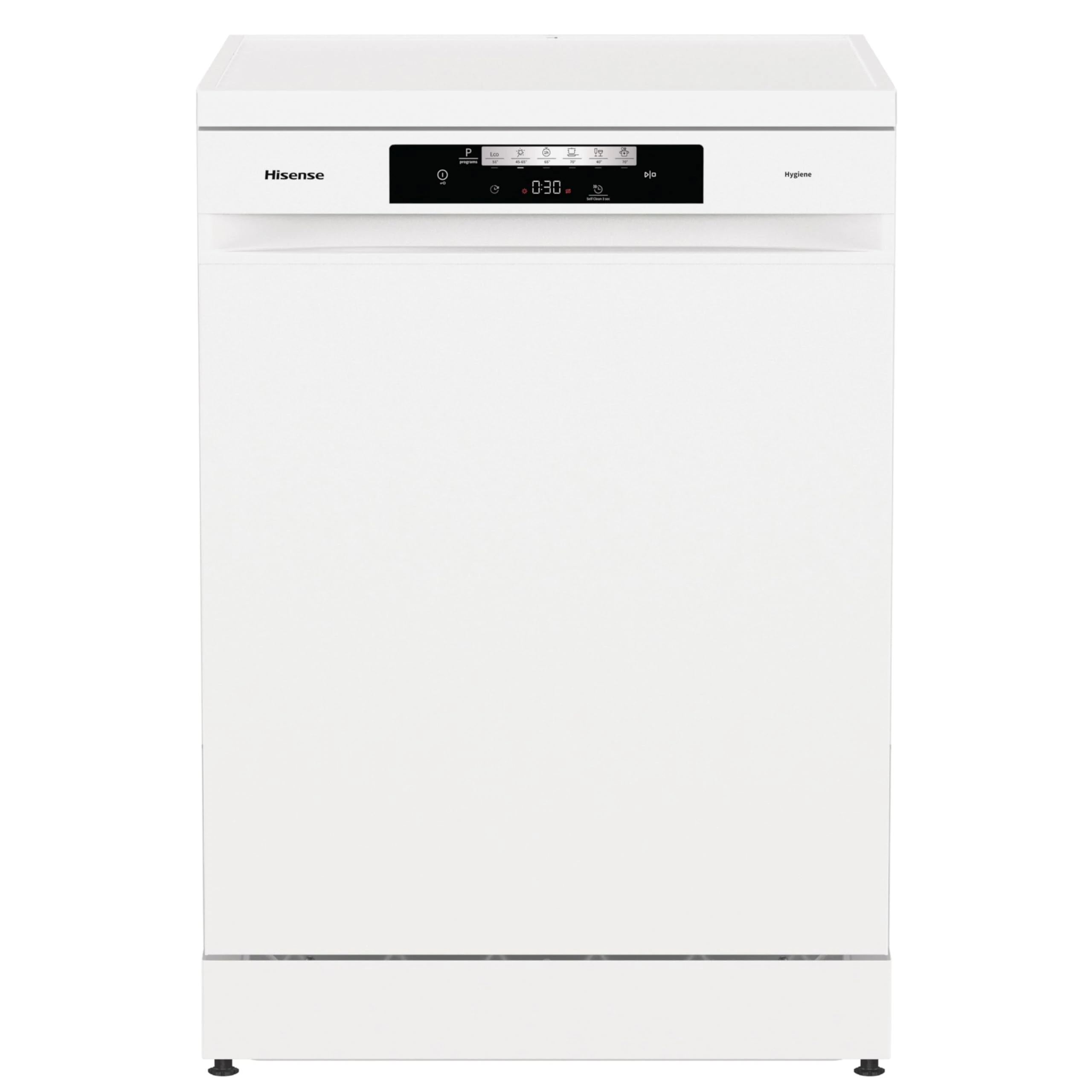Hisense 14 Place Settings Freestanding Standard Dishwasher, White - D Rated, HS642D90WUK, 597 x 599 x 845 mm (L x W x H)