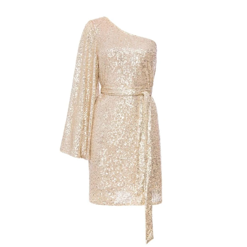 Swing Fashion Women's Nicky_Gold Cocktail Dress, 14