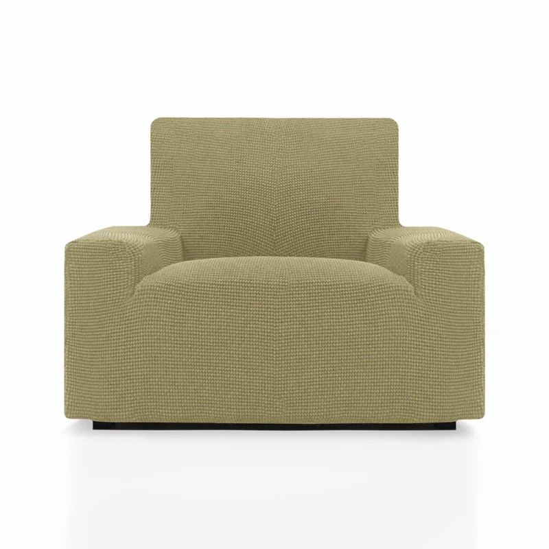 SOFASKINS® Super Elastic Corner Sofa Cover, Sofa Cover 1 Seater, Breathable, Comfortable and Durable, Sofa Cover, Easy to Install, Dimensions (70-110 cm), Pistachio Colour
