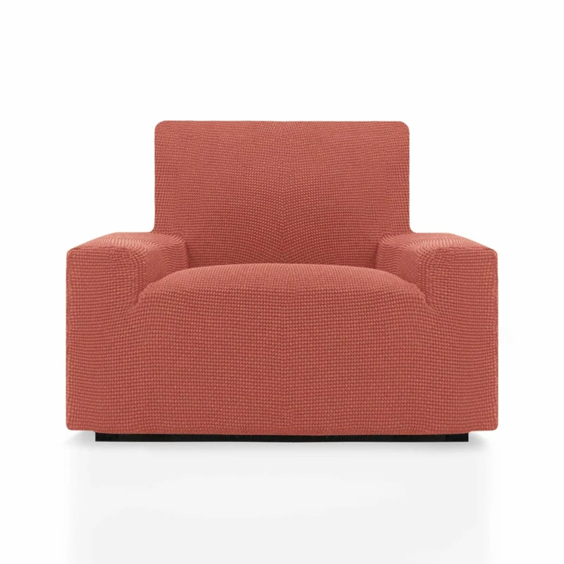 SOFASKINS® Super Elastic Corner Sofa Cover, Sofa Cover 1 Seater, Breathable, Comfortable and Durable, Sofa Cover, Easy to Install, Dimensions (70-110 cm), Grass Colour - Image 1