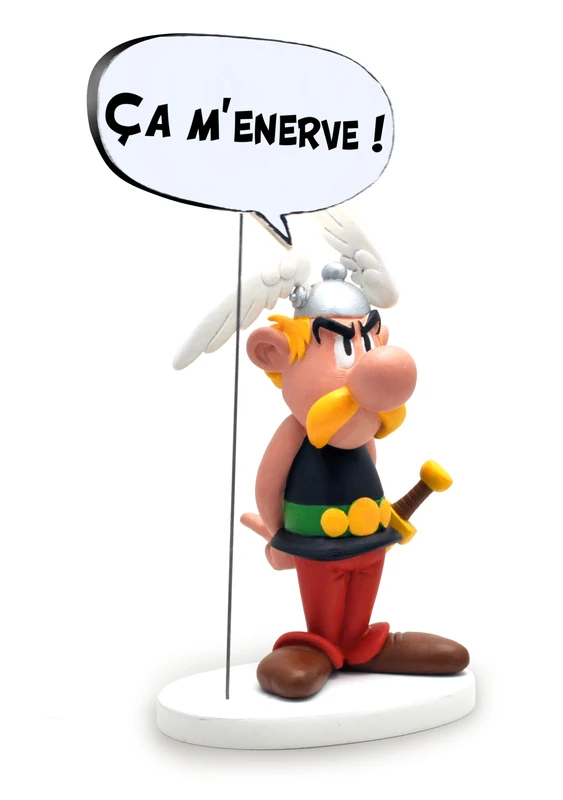Plastoy - Collection Bulle : Astérix - ça m'énerve - Nouvelle Edition Figurine - Image 1