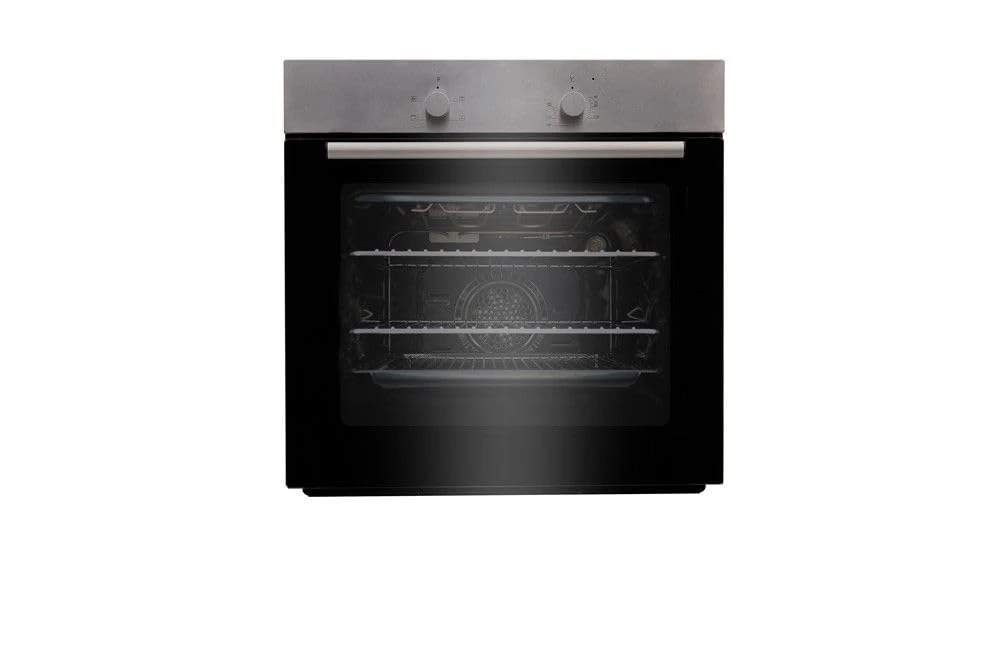 Teknix BITK602ESX 60cm Built In Slim Depth Fan Assisted Single Oven - Stainless Steel