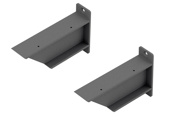 Alberts 837648 Shelf Brackets Loki | a Pair | Shelf Brackets in Several Sizes | Available in Different Trendy Colours | Shelf Brackets as a Pair or Single | Size 130 x 203 x 46 mm