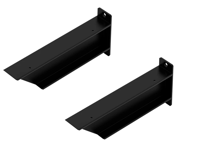 Alberts 837655 Shelf Brackets Loki | a Pair | Shelf Brackets in Several Sizes | Available in Different Trendy Colours | Shelf Brackets as a Pair or Single | Size 130 x 304 x 46 mm