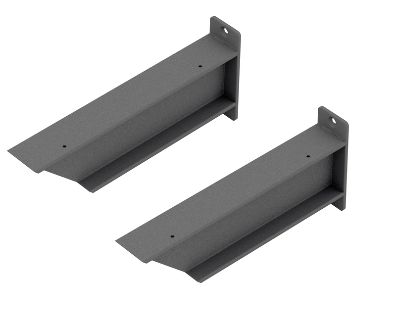 Alberts 837662 Shelf Brackets Loki | a Pair | Shelf Brackets in Several Sizes | Available in Different Trendy Colours | Shelf Brackets as a Pair or Single | Size 130 x 304 x 46 mm - Image 1