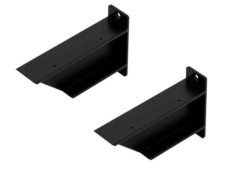 Alberts 837631 Shelf Brackets Loki | a Pair | Shelf Brackets in Several Sizes | Available in Different Trendy Colours | Shelf Brackets as a Pair or Single | Size 130 x 203 x 46 mm