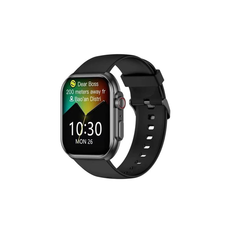 SMARTY 2.0 Smartwatch sw068 Correa silicona Negra Unisex Digital Quartz Watch with Silicone Bracelet SW068A01