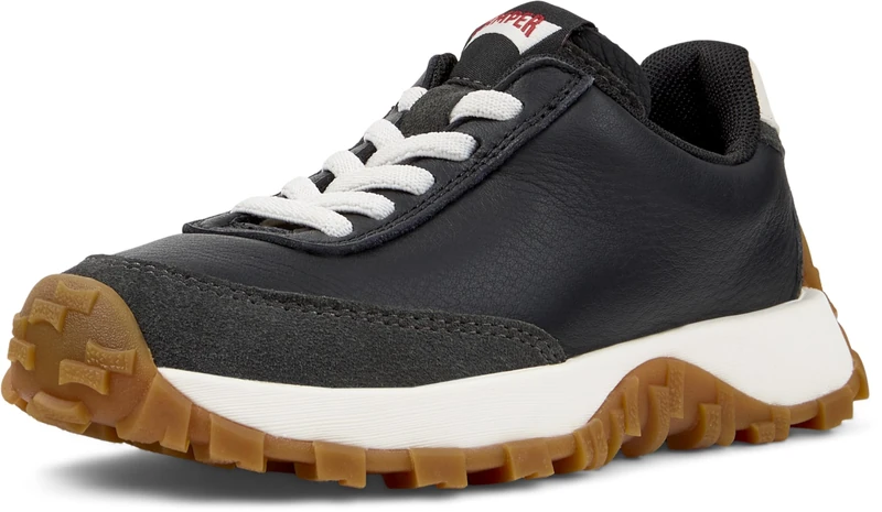 Camper, Drift Trail, Kids Trainers, Black, 38, (EU)