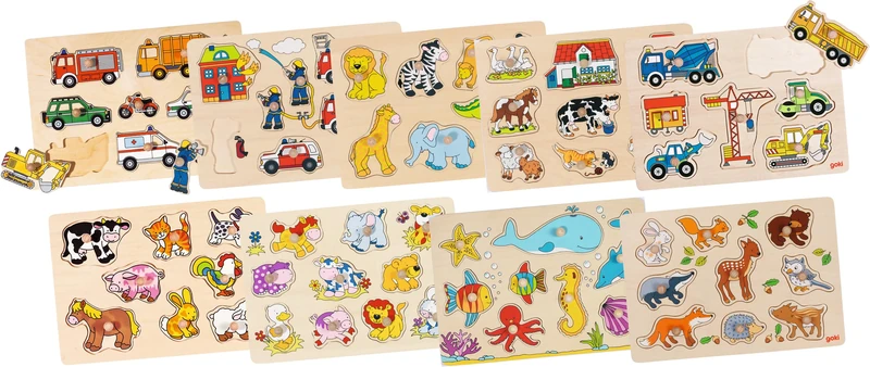 GOKI Powerdisplay, puzzles para colocar