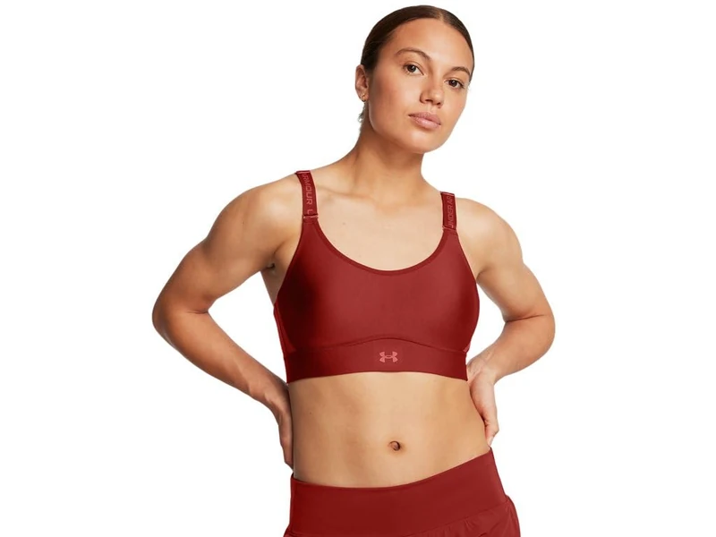 Under Armour UA Infinity Mid 2.0 Bra - Bras - Tops - White/White - Size: M A-C