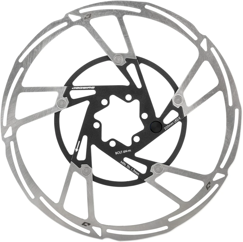 Jagwire Pro LR2-E Disc Brake Rotor - 6-bolt - 220mm