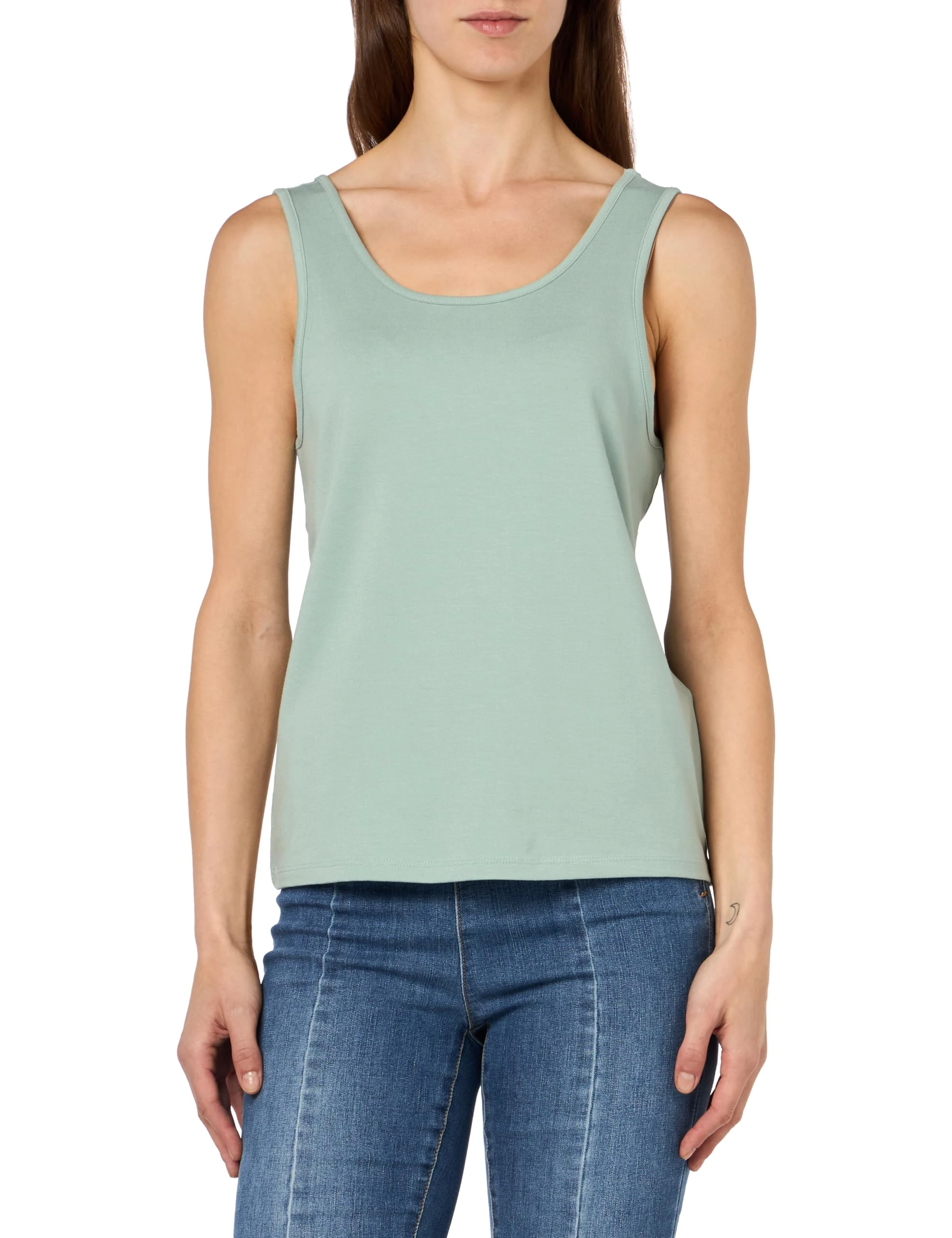 ONLY Women's Onlmoster S/L Tank Top JRS Tank Top, Green, XXL