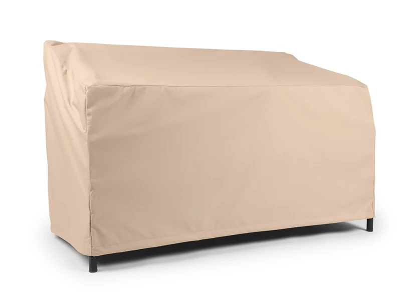 Covermates - Outdoor Patio Sofa Cover Heavy Duty Polyester Weatherproof Drawstring Hem Seat Chair Covers Ripstop Brown