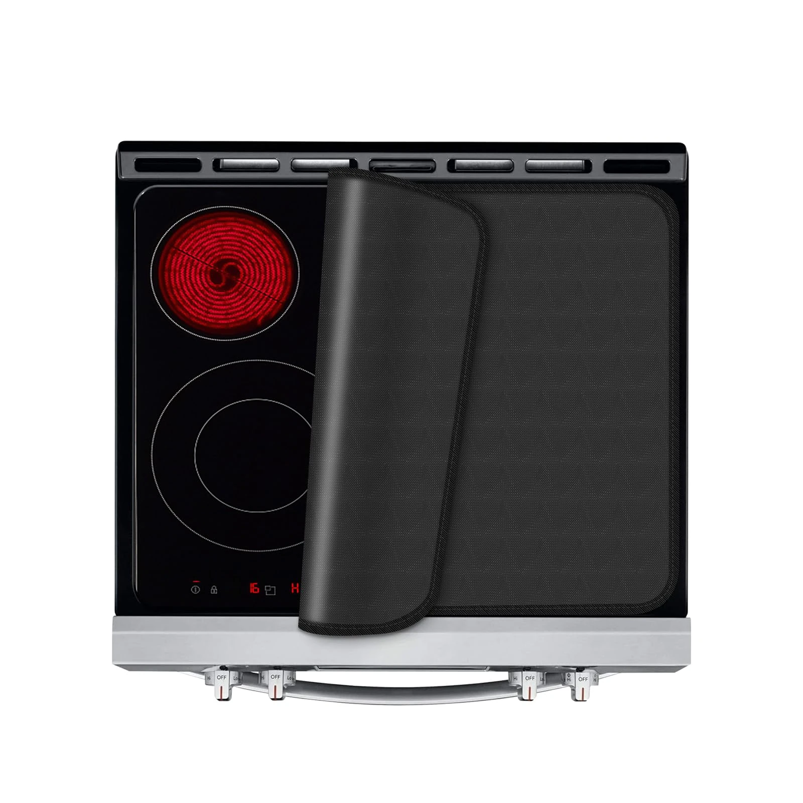 Kitchenraku Hob Cover 61x53cm, Electric Hob Covers, Ceramic Hob Covers, Induction Hob Covers, Glass Hob Covers, Hob Covers for Electric Cookers to Protect from Scratches