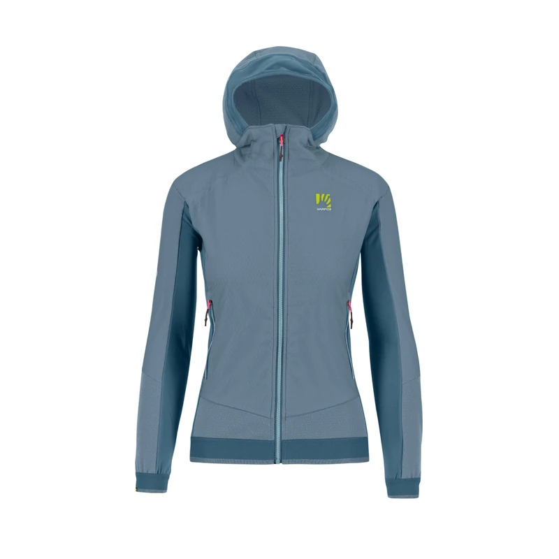 KARPOS 2501016-035 ALAGNA PL. EVO W JKT Jacket Women's MOUNTAIN SPRING/BERING SEA Size XS