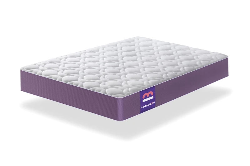 Todocama Airsoft multi-layer viscoelastic mattress, breathable Aloe Vera fabric, height ± 21 cm, anti-mite and antibacterial treatment. 140 x 200 cm - Image 1