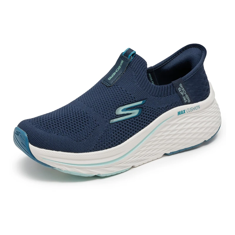 Skechers Women's MAX Cushioning Elite 2.0 Eternal Sneaker, Navy, 6 UK