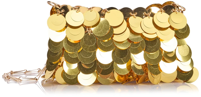 FELIPA Women Handtasche Bag Clutch, Gold, One Size