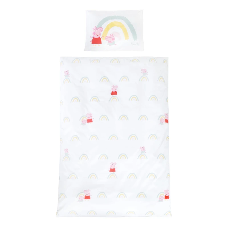roba Peppa Pig Children's Bedding Set - 100 x 135 cm Cotton