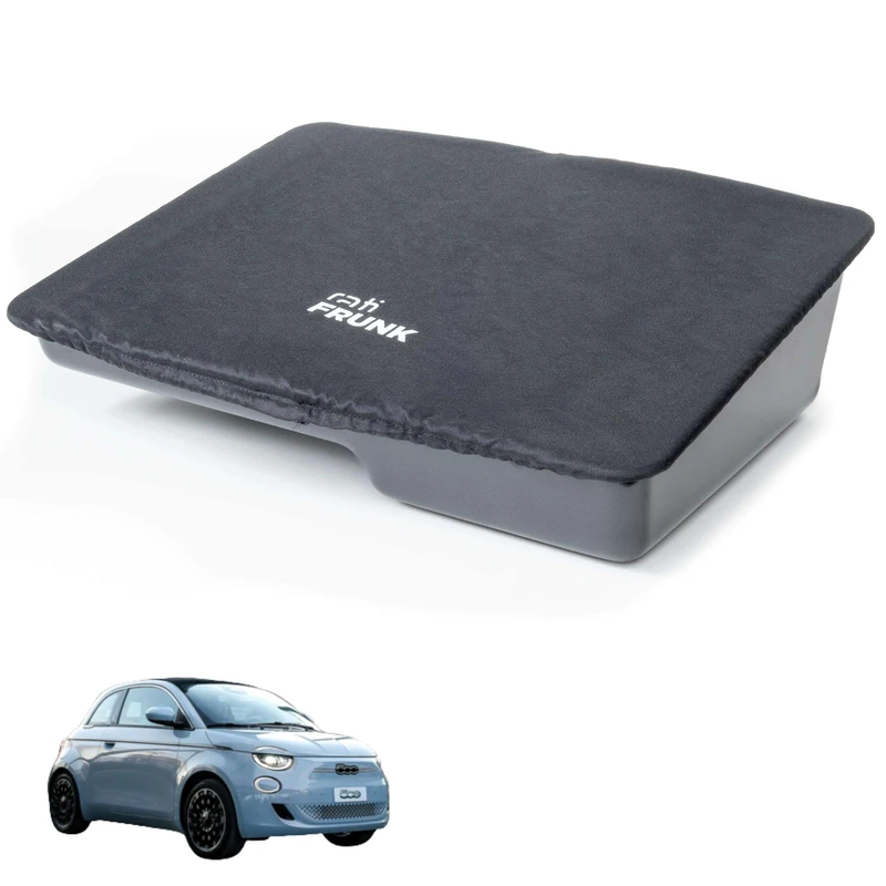 rati FRUNK Compatible for FIAT 500e 2020- | Extended Front Storage Space. Perfect for Charging Cables, Accessories & Tools. Excellent Fit, Easy Assembly - Image 1