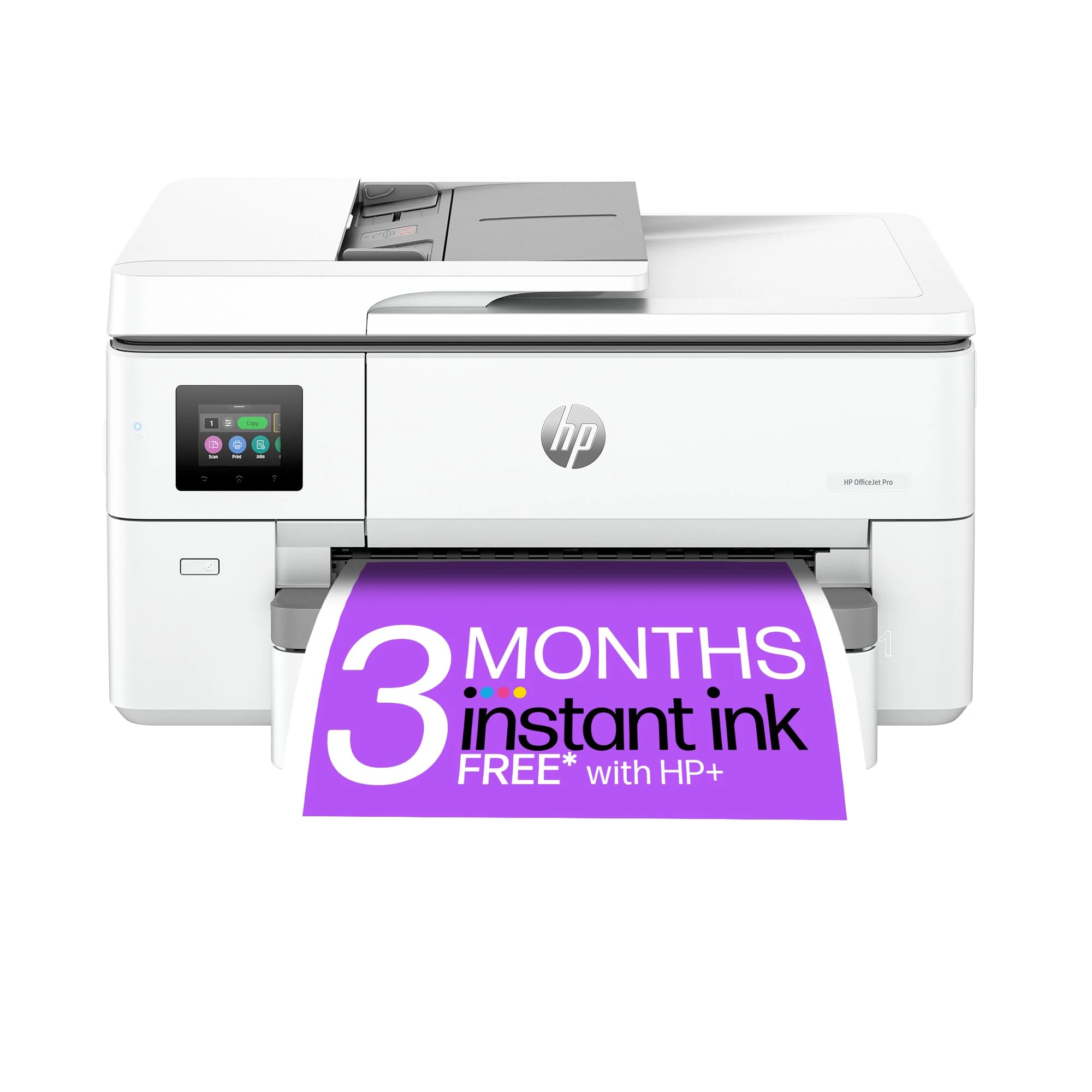 HP OfficeJet Pro 9720e Wide Format All-in-One Printer | Colour | Printer for Small Office | Wireless | Print, Scan, ADF | 3 Months of free Instant Ink | Up To 3 Years Warranty