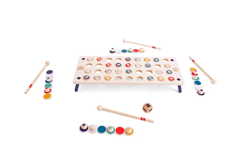 BS Toys GA466 Shape Matching Board Game for Kids