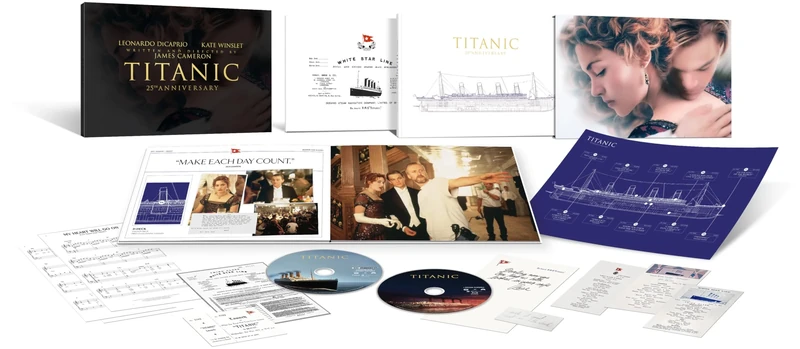 Titanic (BOX) [Blu-Ray] [Region Free] (English audio. English subtitles)